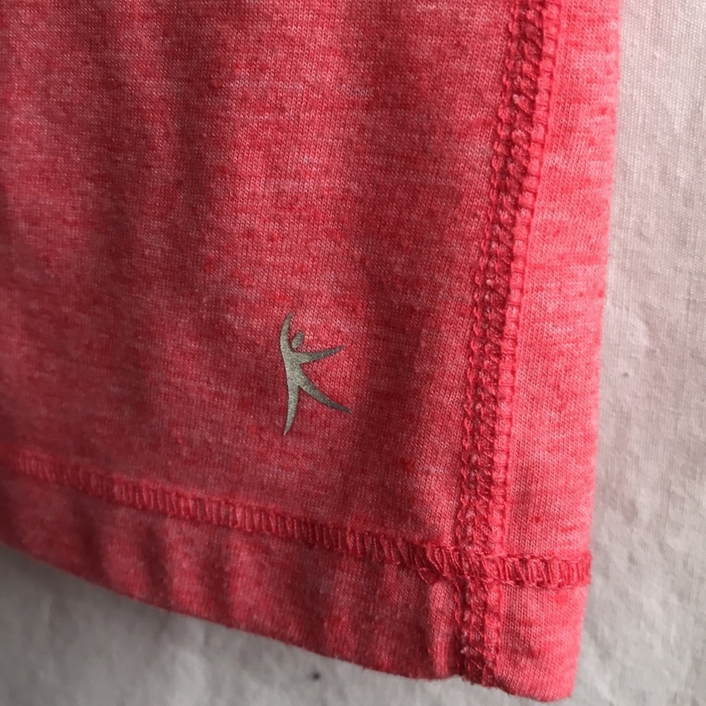 Danskin Now semifitted orange/white heather tee - Picture 5 of 7